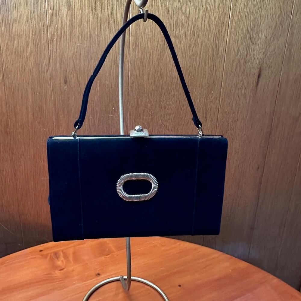 Vintage Stylecraft Miami Black Suede Bag